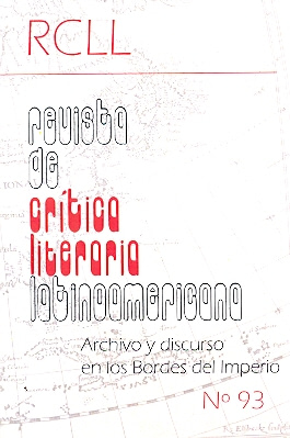 Revista De Critica Literaria Latinoamericana